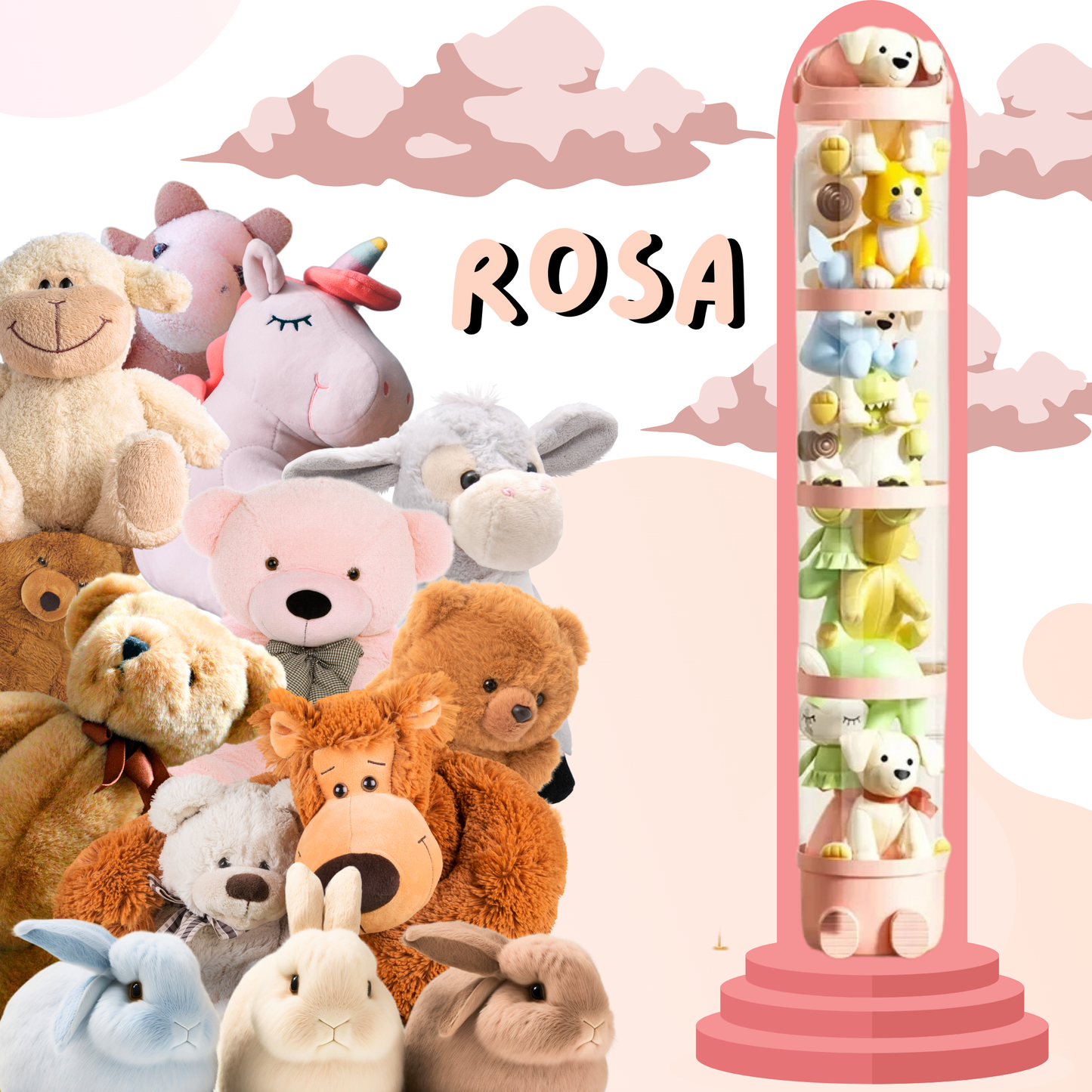 Stofftier-Zauberturm