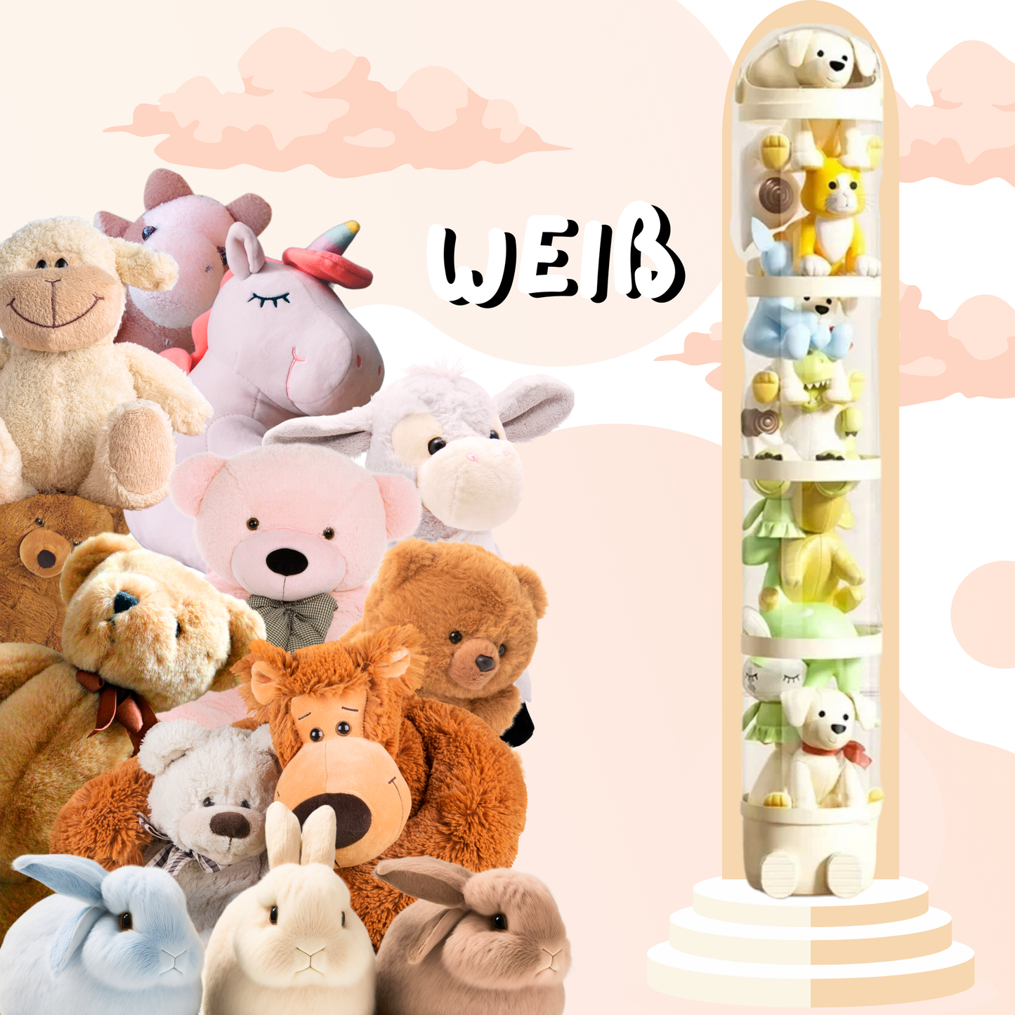 Stofftier-Zauberturm