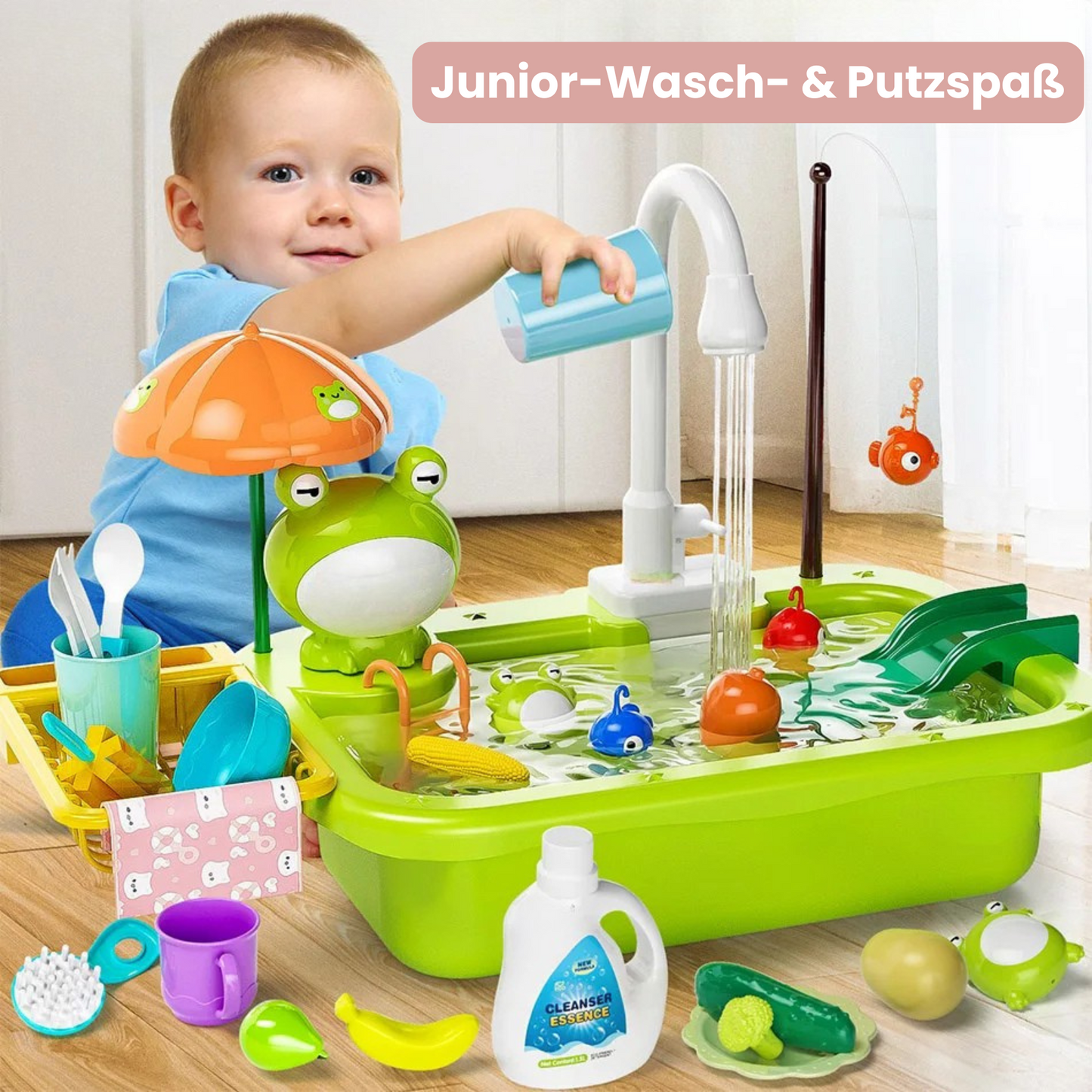 Junior-Wasch- & Putzspaß
